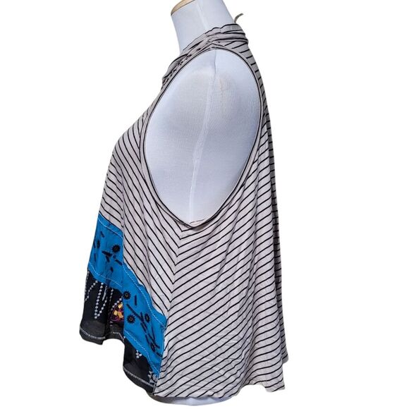 Free People Ivory North South Tank Top Embroidered  Womens Small - Picture 2 of 10